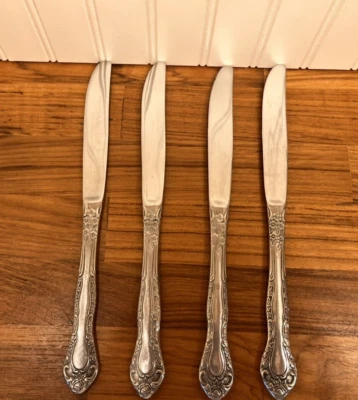 Cuchillos de mantequilla de acero inoxidable Oxford Hall OXH19 repuesto floral Corea Foto 1 de 4