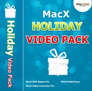 Digiarty WinX Holiday Video Special Pack macOS lebenslange Lizenz Download - Bild 1 von 1