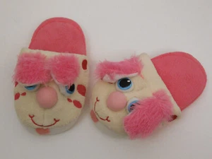 Haida Trading INC Unisex Animated Slippers Pink Perky Puppy Size S - Picture 1 of 6