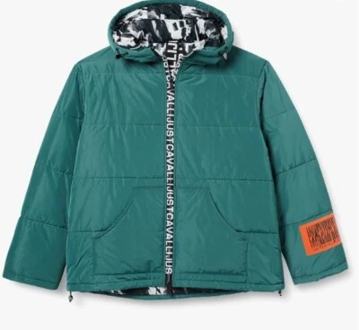 Just Cavalli quilted jacket size 46IT oversized - see measures, barcode range - Image 1 of 4