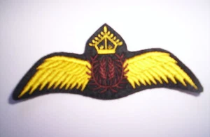 Aufnäher  Britischer Zivil Pilotenwings ca 9x4 cm - Bild 1 von 1