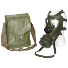 Rumnische Schutzmaske M74 ABC Gasmaske mit Filter und Tasche neuwertig