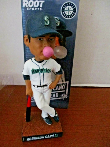 Root Sports~Seattle Mariners~ROBINSON CANO BOBBLEHEAD~New In Box Cover