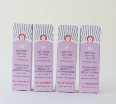 Скраб для тела First Aid Beauty KP Bump Eraser 10% AHA 1,0 унции каждая упаковка 4 шт. - Изображение 1 из 3