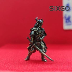Bronze Slash Samurai antiker Soldat Statue Ornamente Handarbeit - Bild 1 von 8