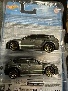PAR Hot Wheels Gris SUBARU WRX STI Exclusivo Nuevo SUELTO VARIANTE DE COLOR - Imagen 1 de 4