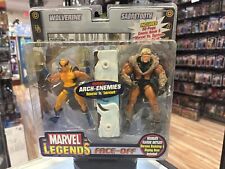 Face Off Wolverine vs Sabretooth  Vintage Marvel Legends  Toybiz  SEALED