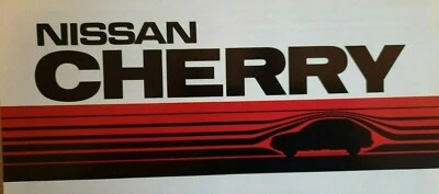 1983 NISSAN CHERRY 3-door and 5-door car sales brochure / catalogue / prospekt - Image 1 of 4