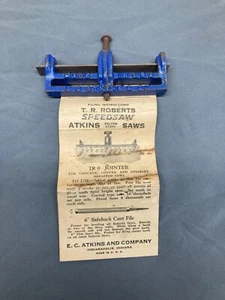 Vintage Atkins Tooth And Raker Jointer im Originalkarton - Bild 1 von 3