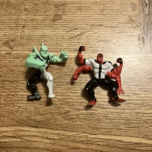 Cartoon Network, Ben 10 Mini Four Arms and Diamondhead PVC Figuren - Bild 1 von 2