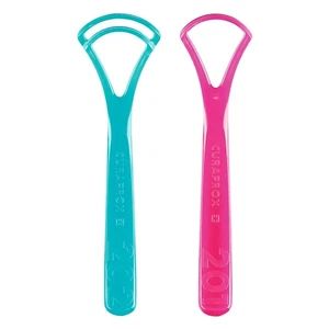Curaprox Zungenreiniger (Duo Pack) - blau - Erwachsene - manuell - Bild 1 von 7