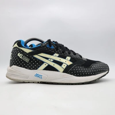 Zapatilla deportiva para correr Asics Gel Saga para hombre talla 9,5 negra/brilla en la oscuridad H4A0N Foto 1 de 4