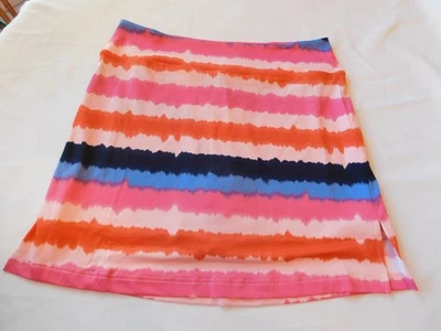 Pantalón corto Golftini para mujer y mujer radiante largo talla M mediano PO23RRA a rayas nuevo con etiquetas Foto 1 de 4