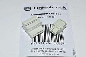Uhlenbrock 61040 Steckerset für Intellibox sowie Booster (alt) NEU & OVP Stecker - Bild 1 von 2