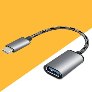 Cavo OTG da viaggio tipo C maschio a USB ALTAMENTE AFFIDABILE adatto a Google Chromebook Pixel - Foto 1 di 1