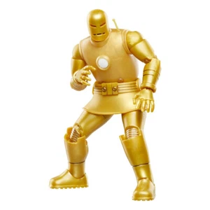 Marvel Legends Iron Man Model 01-Gold - Retro Carded - Imagen 1 de 7