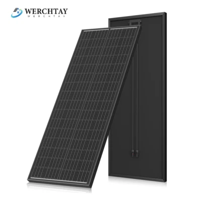 WERCHTAY 130 Watt Solarpanel Solarmodul Monokristallin Balkonkraftwerk Wohnmobil Dächer