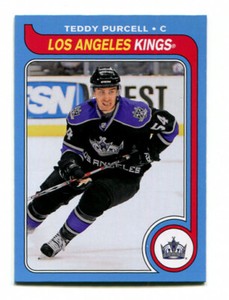 2008-09 OPC Retro Teddy Purcell Rookie Card #526 Los Angeles Kings