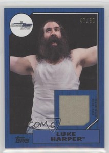 2017 Topps Heritage WWE Shirt Relics Blue /50 Mr Brodie Lee Luke Harper #R-LH
