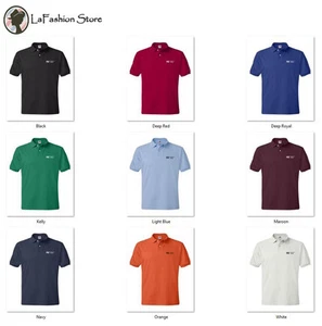 MIT Logo Polo-shirt UNIVERSITY Tee SCIENCE MATH GEEK 80's tees - Picture 1 of 12