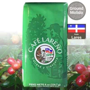 Café Lareño - Auténtico Café Puertorriqueño - 100% Puro. 8 oz de café molido*NUEVO* - Imagen 1 de 2