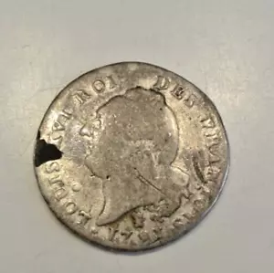 KING LOUIS XVI 15 SOLS SILVER 1791 I = LIMOGES - Picture 1 of 2