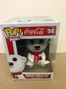 POP AD Icons: Coca Cola-Polar Bear Funko POP Vinyl NIB IN STOCK - Picture 1 of 1