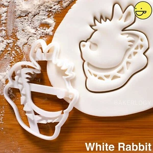 White Rabbit cookie cutter | Alice's Adventures in Wonderland wedding tea party - Picture 1 of 7