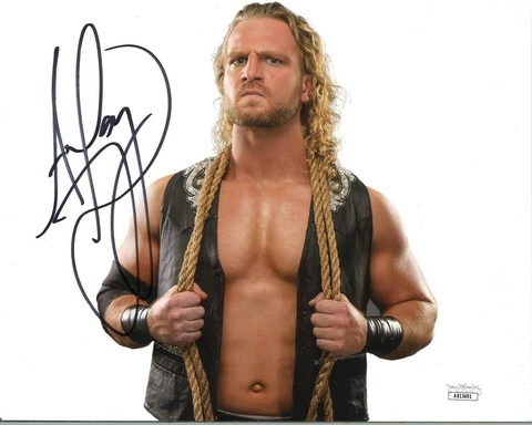 Adam Page - "Hangman" AEW -  Autographed 8x10 JSA Authenticated Cover
