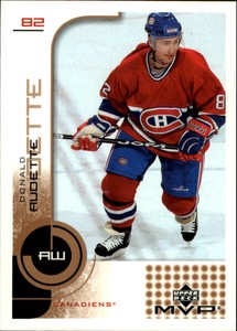2002-03 Upper Deck MVP Hockey #98 Donald Audette