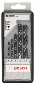 Bosch set trapano per legno 4-10 mm 7 pezzi RobustLine - Foto 1 di 1