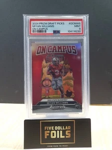 2024 Panini Prizm Draft Picks On Campus #OCMWS Miyan Williams PSA 9 - Picture 1 of 2