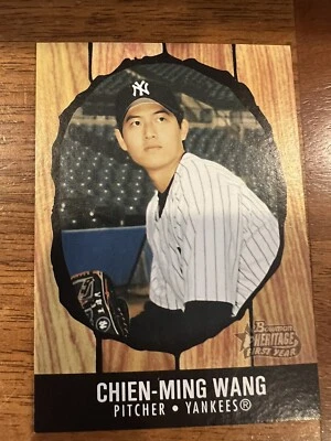 2003 Bowman Heritage Chien-Ming Wang #235 Rookie RC - Image 1 of 2