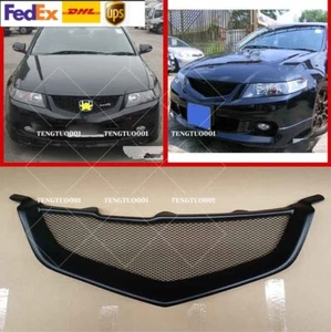 Front Bumper Grille Grill For Honda Accord CL7 Euro R Acura TSX 2003-2005 2004 - Picture 1 of 1