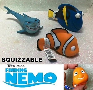 DISNEY BULLYLAND ALLA RICERCA DI NEMO FINDING SQUIZZABLE IN GOMMA GIOCO DA BAGNO - Foto 1 di 4