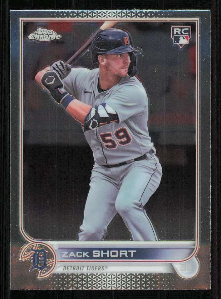 2022 Topps Chrome #86 Zack Short RC - Image 1 of 2
