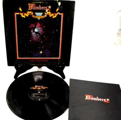 Cat Stevens-Numbers 1975 A&M Records SP4555 Vinyl LP with Booklet Ex - Image 1 of 4