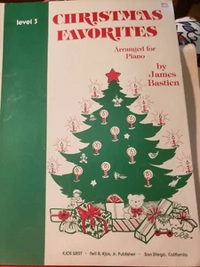 WEIHNACHTSLIEBLINGE LEVEL 3 (BASTIEN ERGÄNZUNGSBÜCHER) - SOLO KLAVIERBUCH - Bild 1 von 2