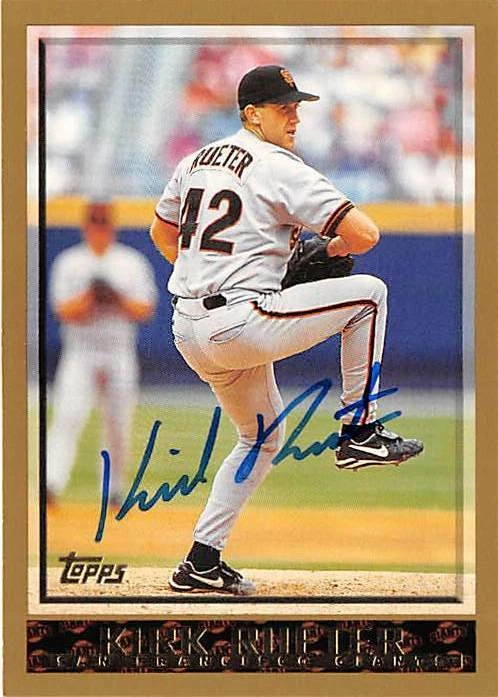Kirk Rueter autographed Baseball Card (San Francisco Giants) 1998 Topps #359 - Image 1 of 1