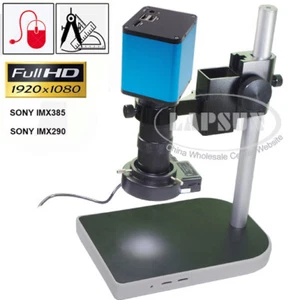 5X-100X 60FPS HDMI Industry Microscope Camera Set Measurement Sony Sensor IMX185 - Picture 1 of 17