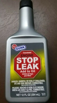 Vedação de solda lixo concentrado motor parada vazamento 12 oz M2112 fabricado nos EUA - Imagem 1 de 2