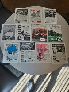 Lotto (11) Ryan Aerei Scuola Aeronautica WW2 Volo Popolare Aviazione Stampa Pubblicità - Foto 1 di 12