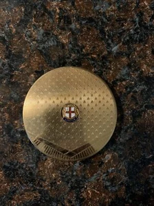 Rare Vintage Melissa Made In England Mirrored Powder Compact - Picture 1 of 5