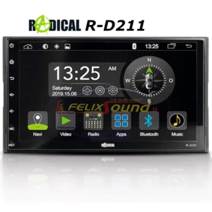 RADICAL R-D211 "2DIN DAB + Infotainer (HDMI) 2 GB di RAM WiFi integrato - Foto 1 di 5