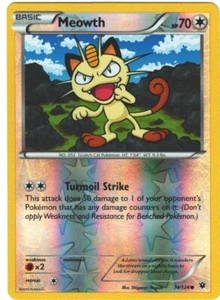 Mewoth 74/124 Fates Collide Reverse Holo Common Pokémon TCG - Picture 1 of 2