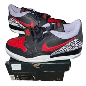 Nike Air Jordan Legacy 312 Men's SZ 12.5 Low Bred Cement CD7069-006 Retro New - Picture 1 of 8