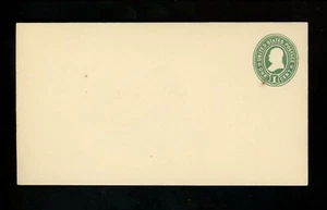 US Postal Stationery U353 Mint Envelope Entire 1c Green on Amber Franklin - Picture 1 of 4