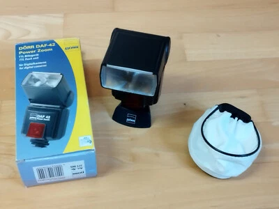 Aufsteckblitz Dörr DAF 42 Power-Zoom für Olympus TTL - Bild 1 von 4