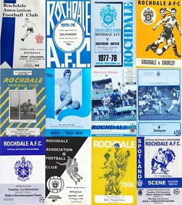 Rochdale Football Programmes - Various - Picture 1 of 9