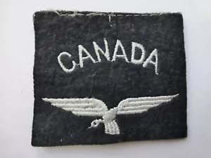 WWII Canada/USA RCAF uncut shoulder patch - Picture 1 of 3